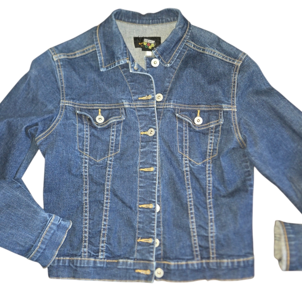 Classic Blue Denim Jean Jacket - Women's